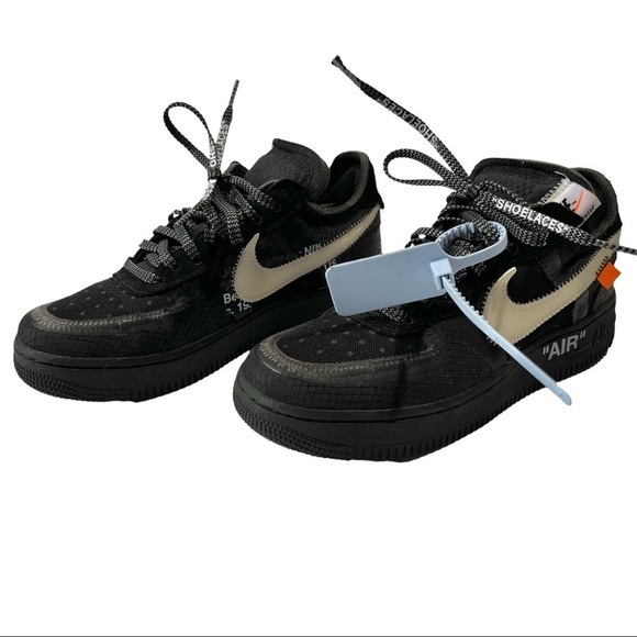 OFF-WHITE x Air Force 1 Low in black - Picture 7 of 13